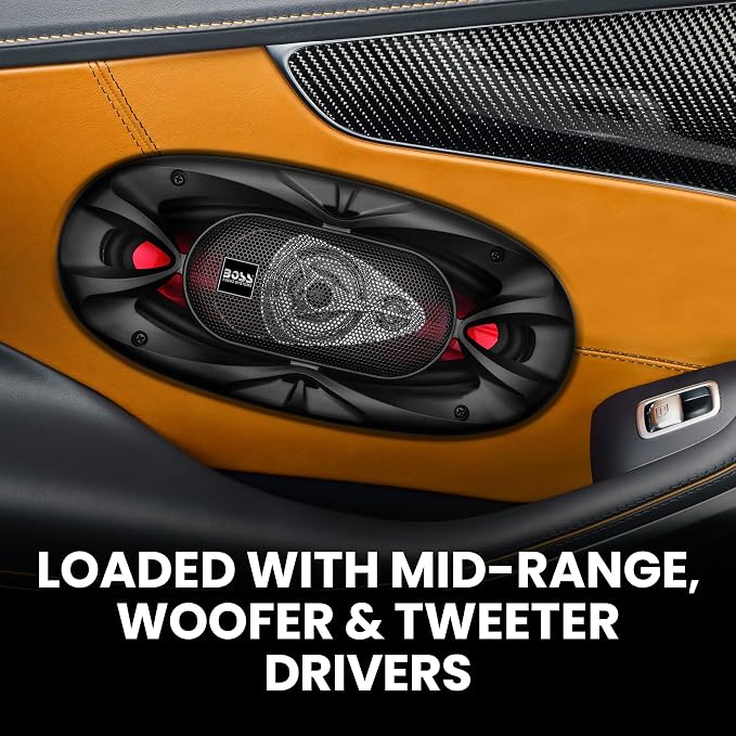BOSS Audio Systems CH4330 Chaos Exxtreme Series 4 x 10 Inch Car Door Speakers - 400 Watts (per pair), 3 Way, Sold in Pairs, Bocinas Para Carro