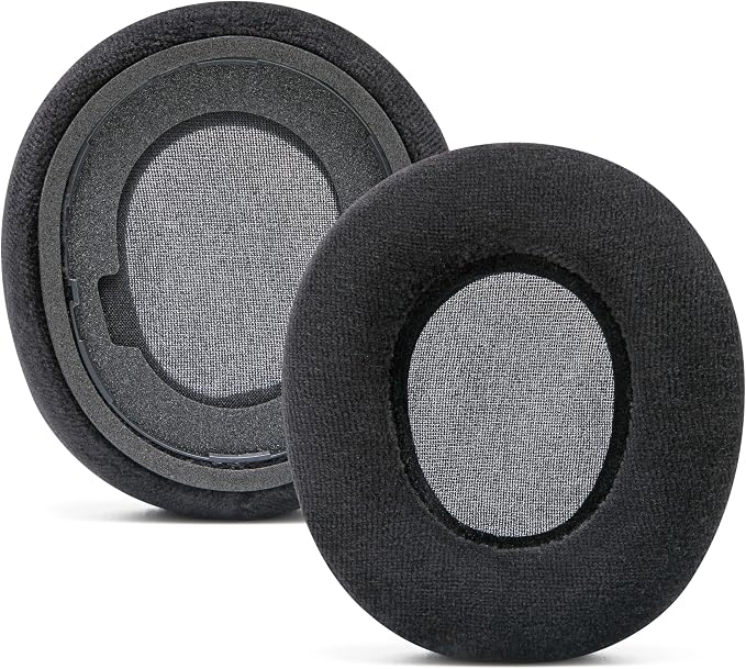 WC StealthZ Nova Pro Wireless - FPS Oriented Earpads for Arctis Nova Pro Wireless, Nova Elite, & Nova Pro Omni by GadgetryTech & Wicked Cushions | Sound Precision & Comfort for FPS Games | Black