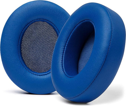 WC Wicked Cushions Replacement Ear Pads for Beats Studio 2 & 3 (B0501, B0500) Wired & Wireless | Does NOT Fit Beats Solo | Softer PU Leather, Enhanced Foam & Stronger Adhesive | Blue