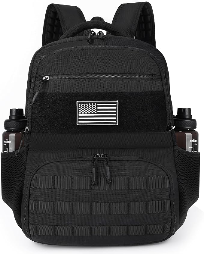 DEYACE Lunch Box Backpack for Men, Tactical Cooler Backpack with Laptop Compartment Leakproof RFID Lunchbox Bag for Work