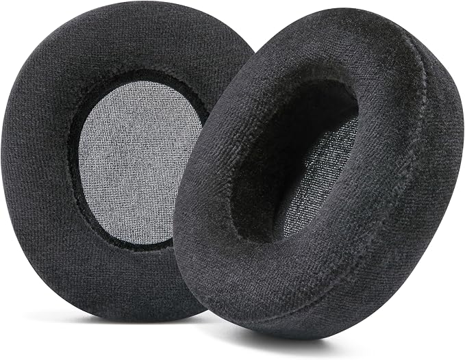 WC StealthZ Nova Pro Wireless - FPS Oriented Earpads for Arctis Nova Pro Wireless, Nova Elite, & Nova Pro Omni by GadgetryTech & Wicked Cushions | Sound Precision & Comfort for FPS Games | Black