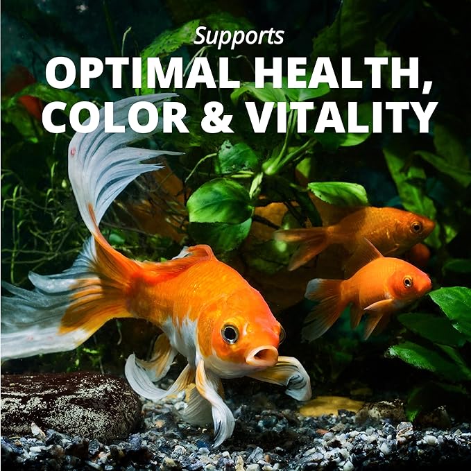 Tetra Goldfish Flakes, Nutritionally Balanced Diet For Aquarium Fish, Vitamin C Enriched Flakes, 7.06 oz