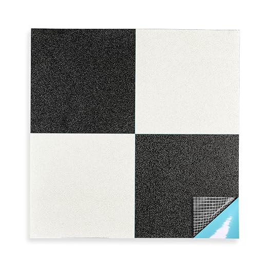 Sky High Bull's-Eye 24"x24" Drone Ground Control Point GCP with Adhesive Backing for Roadways & Pavement - Black/White Aerial Target for Mapping/Surveying (6 Pack) | Pix4D & DroneDeploy Compatible