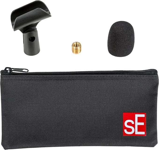 SE ELECTRONICS V3 Dynamic Microphone for Singing, Speech, Instruments & Studio Recording - XLR Handheld Vocal Microphone with Cardioid Polar Pattern for Reduced Stage Bleed - Rugged All-Metal Housing
