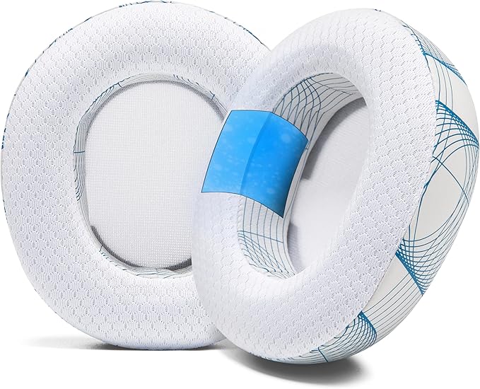 WC Freeze Nova Pro Wireless - Cooling Gel Earpads for Arctis Nova Pro Wireless, Nova Elite & Nova Pro Omni (Doesn’t Fit Other Models), by Wicked Cushions, Extra Thick & Comfortable | Ivory Tide