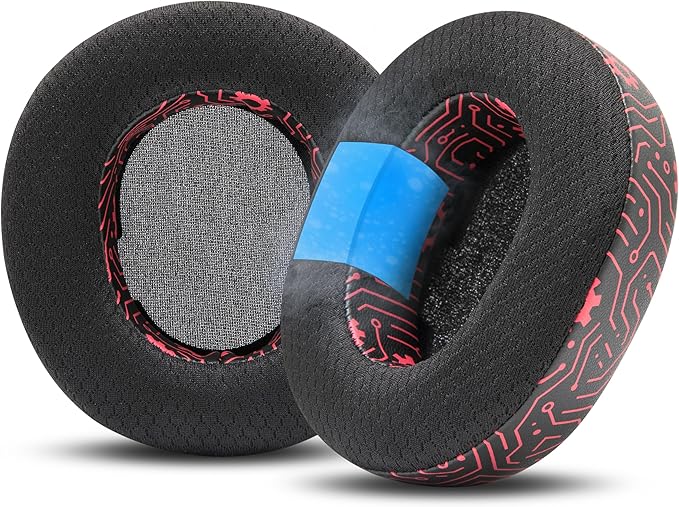 WC Freeze Nova Pro Wireless - Cooling Gel Earpads for Arctis Nova Pro Wireless, Nova Elite & Nova Pro Omni (Doesn’t Fit Other Models), by Wicked Cushions, Extra Thick & Comfortable | Techne