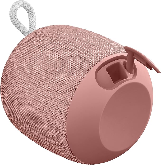 Ultimate Ears WONDERBOOM Waterproof Super Portable Bluetooth Speaker - IPX7 Waterproof - 10-hour Battery Life - Cashmere Pink (Renewed)