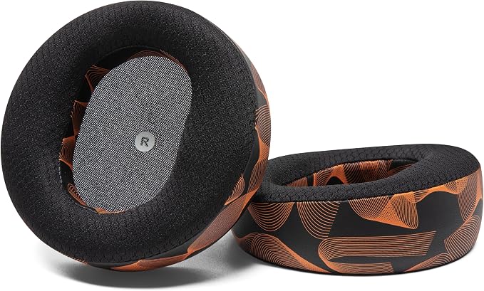 WC Freeze Maxwell - Cooling Gel Replacement Earpads for Audeze Maxwell Headphones by Wicked Cushions - Elevate Comfort, Durability, Thickness & Sound Isolation for Epic Gaming Sessions | Kinetic Wave