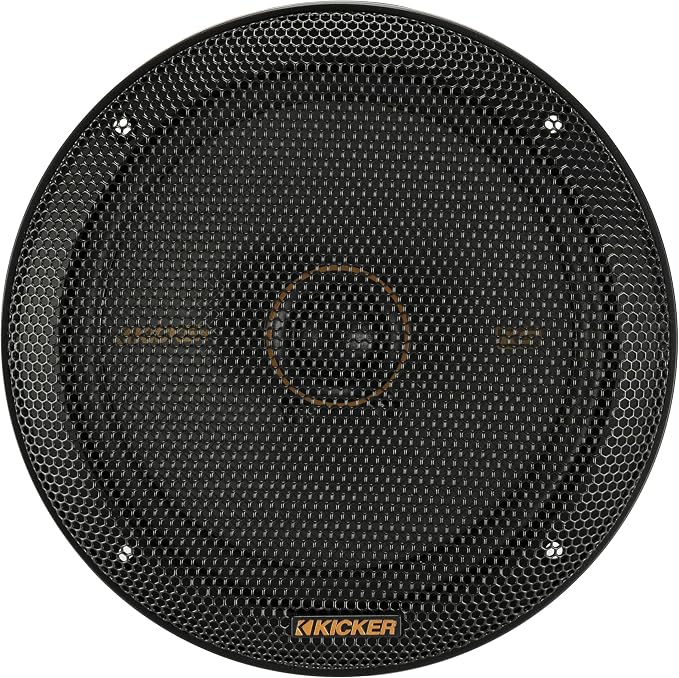 KICKER 51KSC6704 KS-Series 6.75" Coaxial Speakers with .75" tweeters, 4-Ohm, Pair