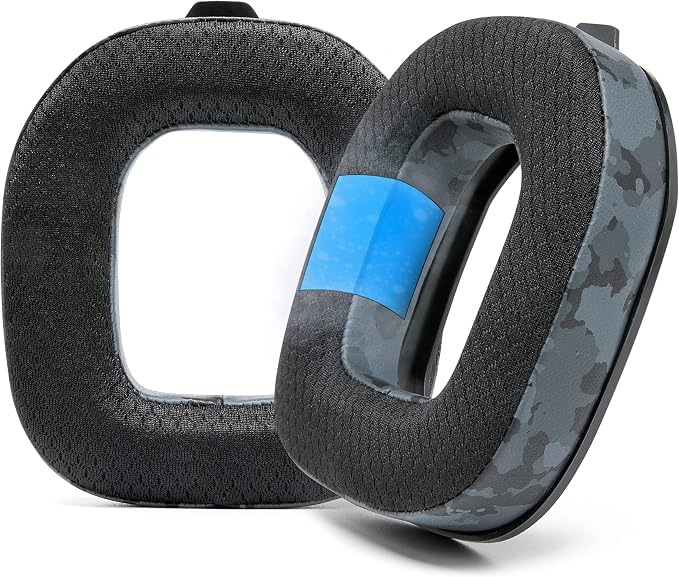 WC Freeze A50 - Cooling Gel Replacement Earpads for Astro A50 Gen 4, Gen 5 and A50X Only, Made by Wicked Cushions, Improved Durability, Thickness and Sound Isolation | Black Camo