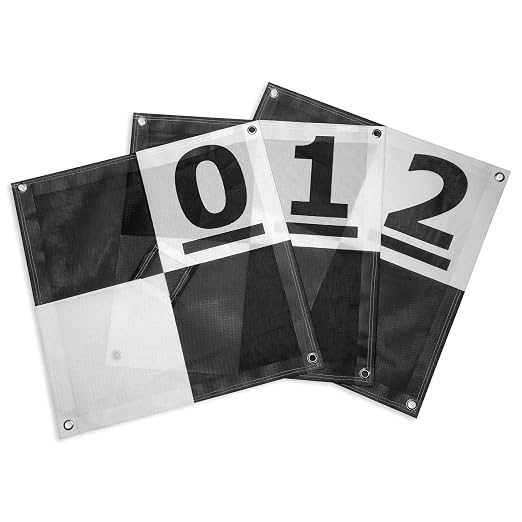 Sky High Bull's-Eye Drone Ground Control Point GCP - UAV Aerial Target for Mapping & Surveying (10 Pack) | Center Passthrough Numbered 0-9 (Black/White Markers) | Pix4D & DroneDeploy Compatible