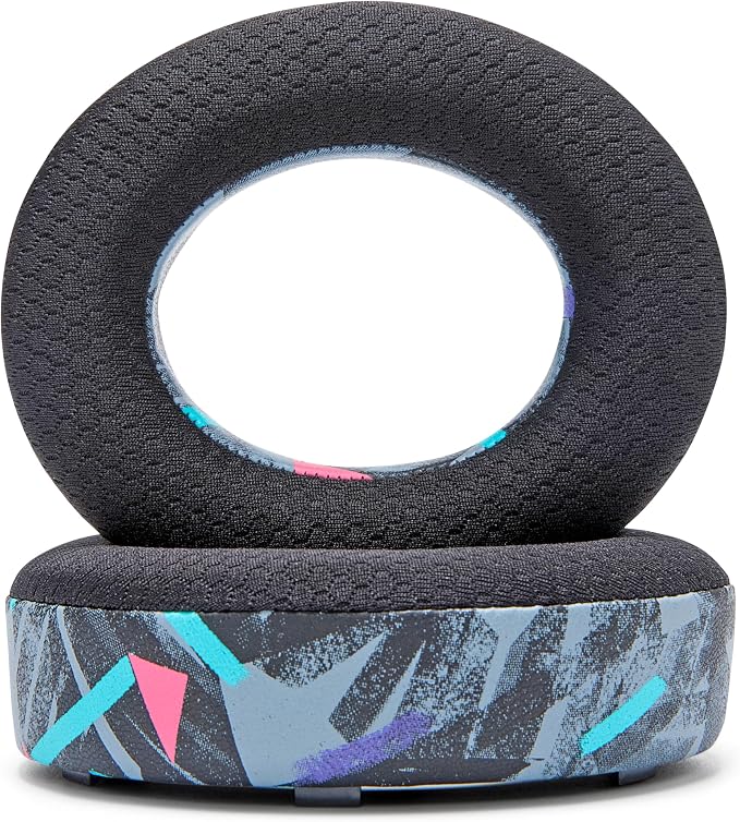 WC Freeze NC700 - Cooling Gel Ear Pads for Bose Noise Canceling 700 Headphones | Breathable Sports Fabric, Cooling Gel, Extra Thick & Cooler for Longer | 90's Black