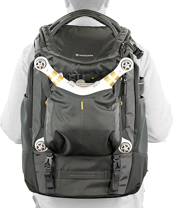VANGUARD Alta Sky 53 Camera Backpack for Sony, Nikon, Canon, DSLR, Drones, Gray