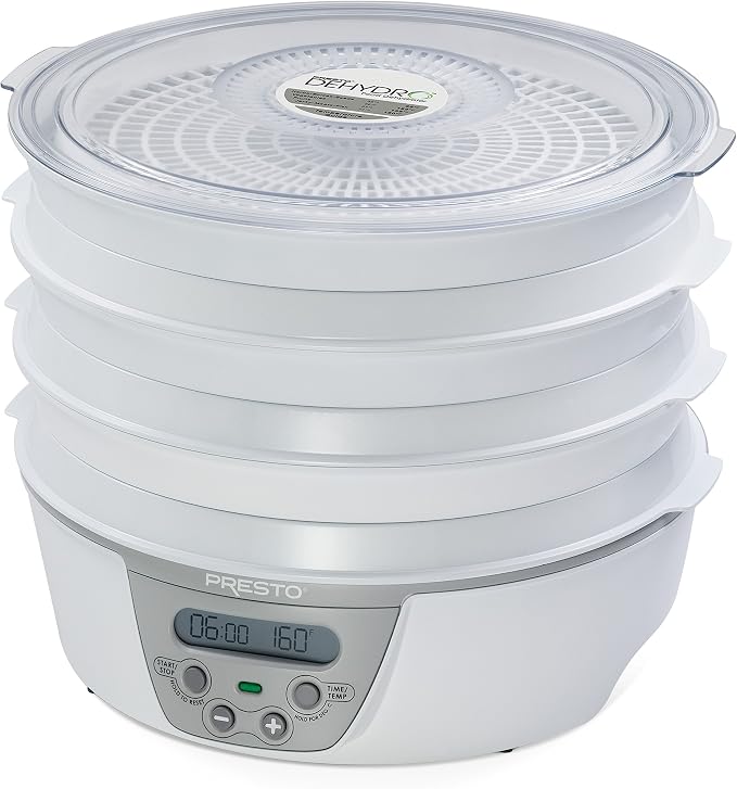 Presto Dehydro Electric Food Dehydrator and Dehydrating Trays Bundle