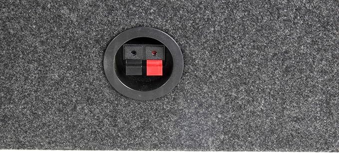 QPower QTW12 Single 12" Sealed Car Audio Subwoofer Sub Box Enclosures, Pair