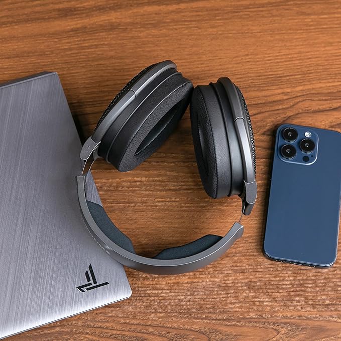 WC Freeze HD6XX - Cooling Gel Earpads for Sennheiser HD6XX, HD58X, HD600, HD650, HD660S, HD660S2, HD580, HD565 & More, Made by Wicked Cushions | Extra Comfortable and Cool | Black