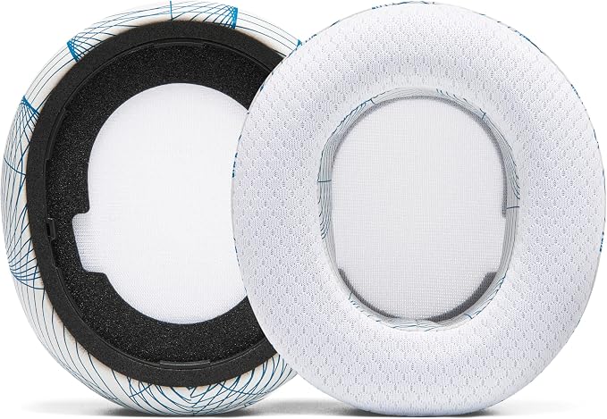 WC Freeze Nova Pro Wireless - Cooling Gel Earpads for Arctis Nova Pro Wireless, Nova Elite & Nova Pro Omni (Doesn’t Fit Other Models), by Wicked Cushions, Extra Thick & Comfortable | Ivory Tide