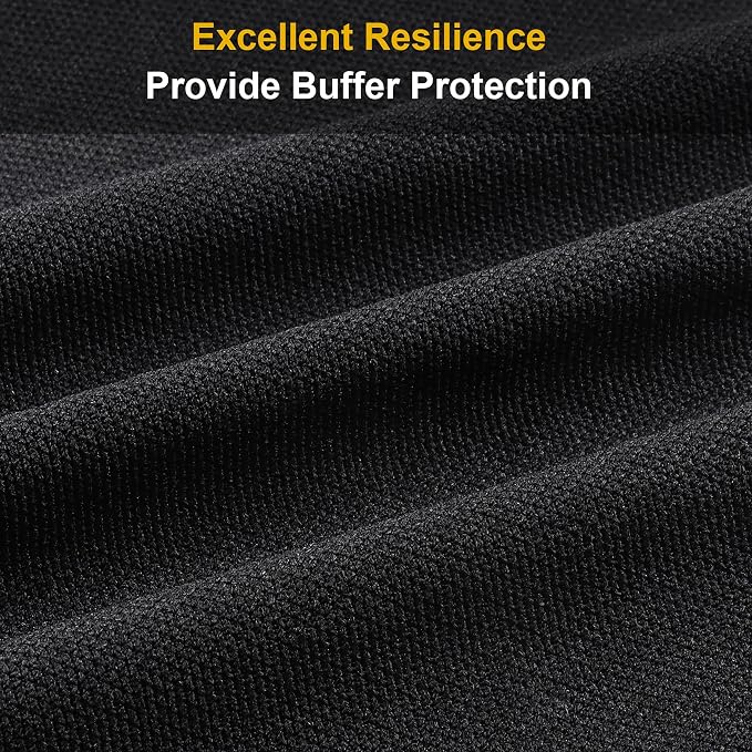 96" x 54" Speaker Grill Cloth, Stereo Grill Mesh Fabric Dustproof Replacement for Custom Cabinets Speaker Cloth Restoration Home Audio Decor Subwoofer Covers Black