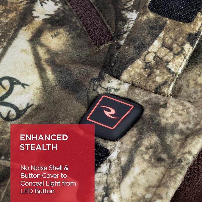 Radians RHG-A900 Wind Resistant Cold Weather Heated Hand Warmer Kit with Battery - Camo