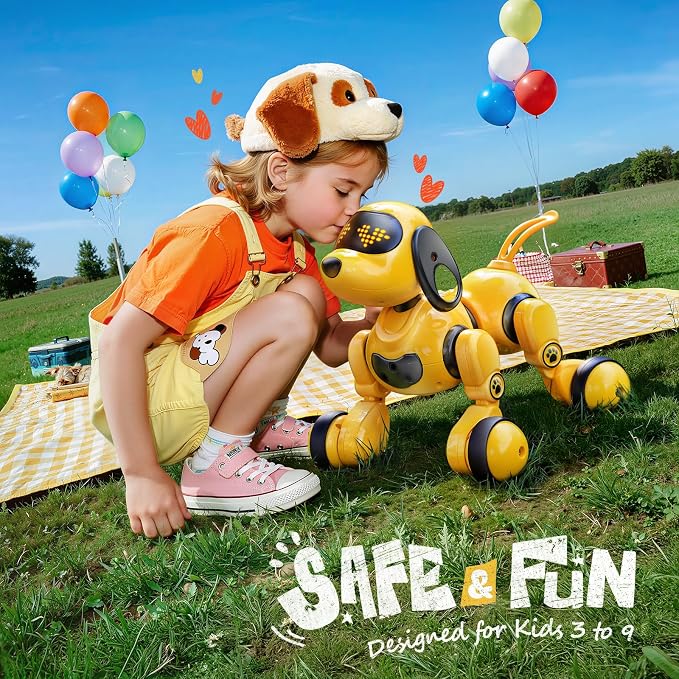 Ruko 18011 Smart Robot Dog Toy for Kids and 6088 Pink Robot Toys for Kids
