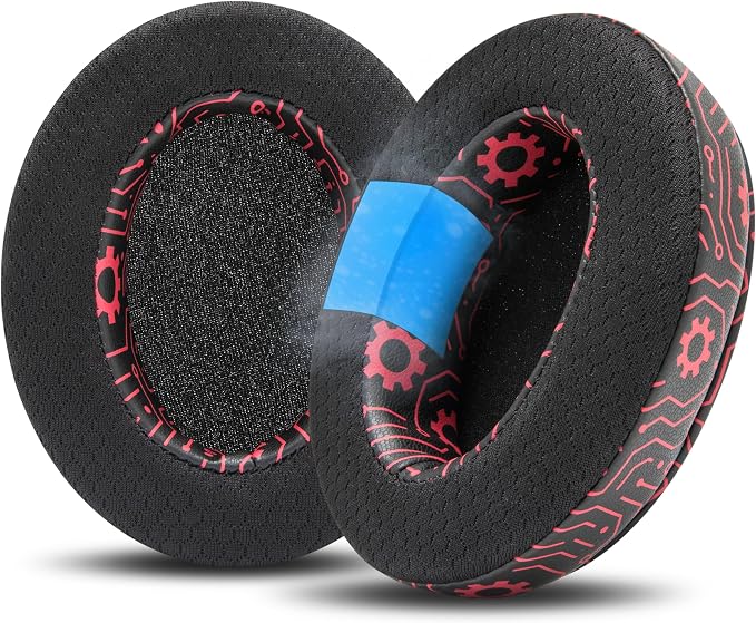 WC Freeze for Arctis Nova - Hybrid Fabric Cooling Gel Replacement Earpads for Arctis Nova Pro Wired, Nova 7, 5, 4, 3, 1 - Made by Wicked Cushions (Does Not Fit Nova Pro Wireless) | Techne