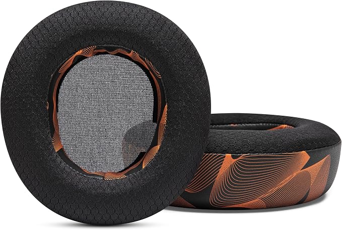 WC Freeze Nova Pro Wireless - Cooling Gel Earpads for Arctis Nova Pro Wireless, Nova Elite & Nova Pro Omni (Doesn’t Fit Other Models), by Wicked Cushions, Extra Thick & Comfortable | Kinetic Wave
