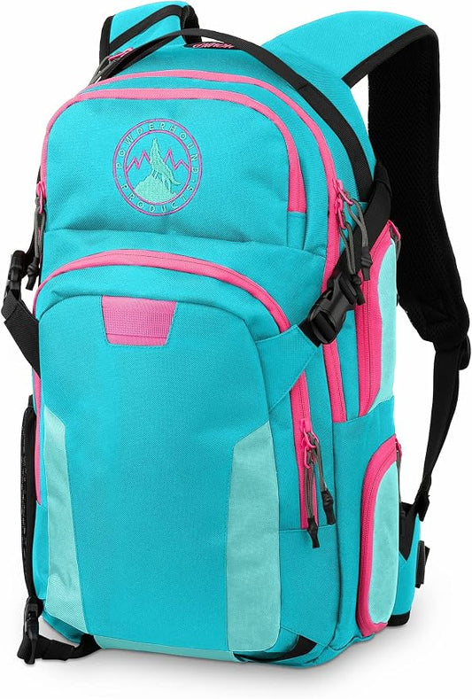 Backpack Cooler- Premium Heavy Duty Cooler Backpack for Outdoors Snowboard Ski Hiking Adventure Travel (Turquoise)