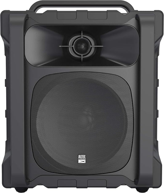 Altec Lansing Sonic Boom - Waterproof Bluetooth Speaker with Phone Charger, IP67 Outdoor Speaker, 3 USB Charging Ports, 50 Foot Range & 20 Hours Battery Life