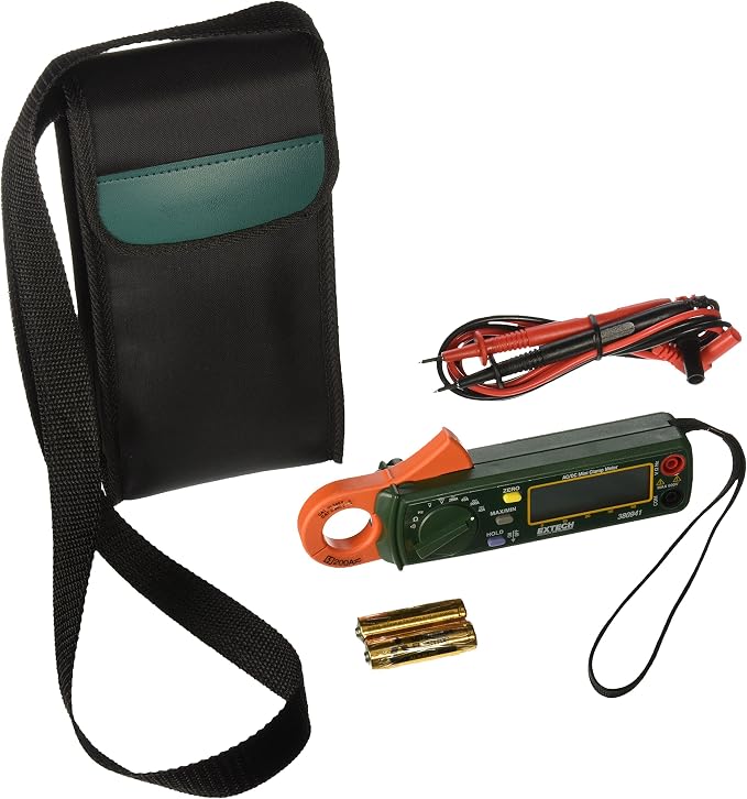 Extech 380941 200-Amp AC/DC High Resolution Mini Clamp Meter