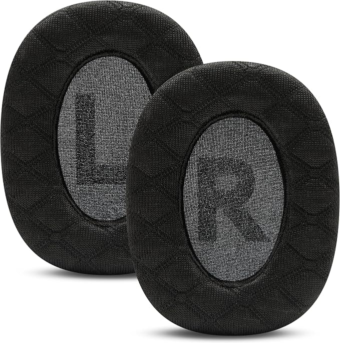 WC Freeze V2 G PRO X – Angled Cooling Gel Earpads Compatible with Logitech G Pro X Series by Wicked Cushions | Angled Pads for Extreme Comfort, New Freeze V2 Cooling Fabric, Extra Thick | Speed Racer