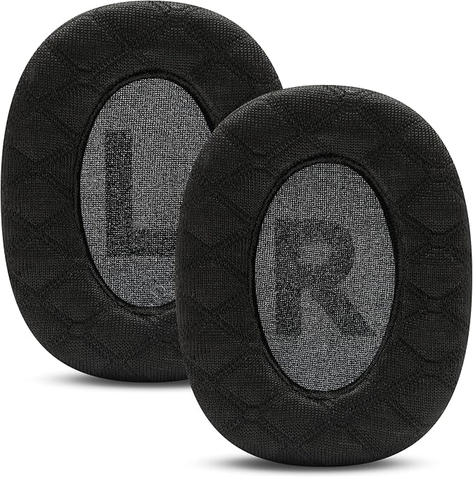 WC Freeze V2 G PRO X – Angled Cooling Gel Earpads Compatible with Logitech G Pro X Series by Wicked Cushions | Angled Pads for Extreme Comfort, New Freeze V2 Cooling Fabric, Extra Thick | Red Camo