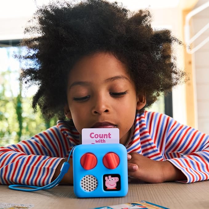 Yoto Mini (2024 Edition) + Starter Pack for Little Kids Bundle – Screen-Free Bluetooth Audio Player, All-in-1 Travel Device for Stories Music Podcasts Radio, Use as Speaker or with Headphones
