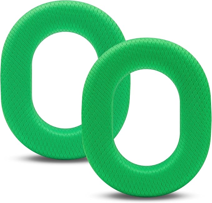 WC Freeze Blackshark V3 Pro – Cooling Gel Earpads Compatible with Razer BlackShark V3 Pro by Wicked Cushions | Enhanced Comfort, Cooling Gel Technology, Extra Thick | Neon Green