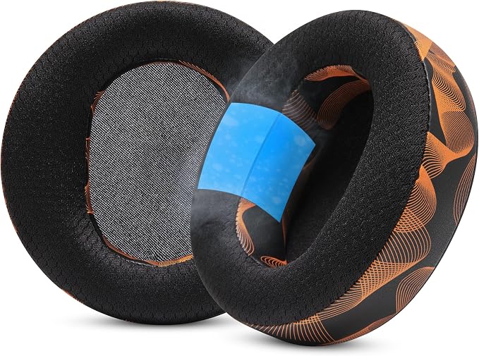 WC Freeze Maxwell - Cooling Gel Replacement Earpads for Audeze Maxwell Headphones by Wicked Cushions - Elevate Comfort, Durability, Thickness & Sound Isolation for Epic Gaming Sessions | Kinetic Wave