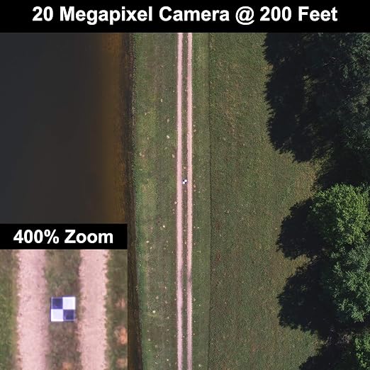 Sky High Bull's-Eye (24"x24") Drone Ground Control Point GCP - UAV Aerial Target for Mapping & Surveying (6 Pack) | Center Passthrough (Black/White Markers) | Pix4D & DroneDeploy Compatible