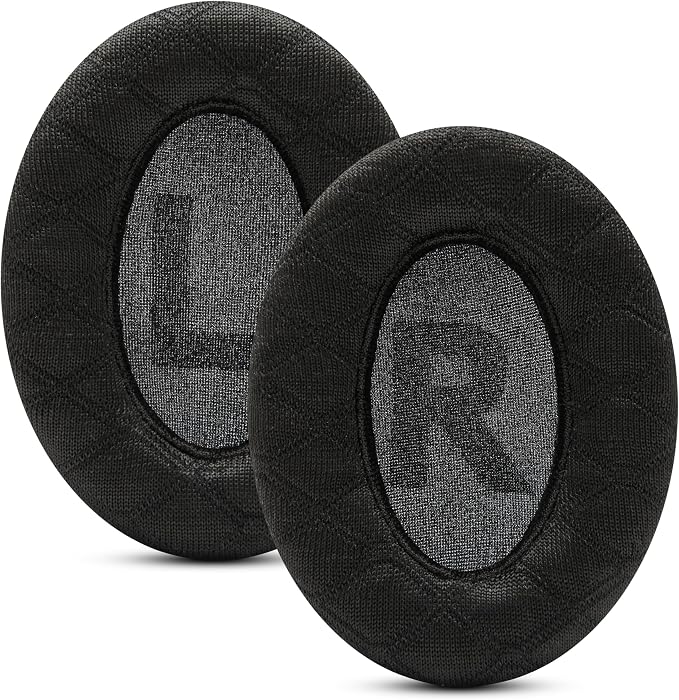 WC Freeze V2 Cloud - Angled Cooling Gel Earpads Compatible with HyperX Cloud Series by Wicked Cushions | Angled Pads for Extreme Comfort, New Freeze V2 Cooling Fabric, Extra Thick | Black Camo