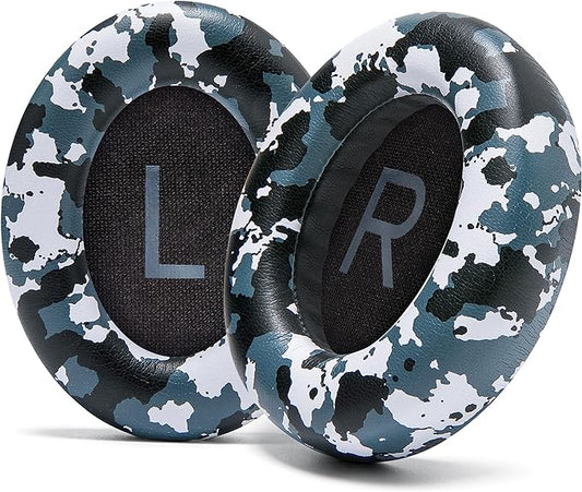 WC Wicked Cushions Upgraded Replacement Ear Pads for Bose 700 Noise Cancelling Headphones (NC700) - Softer PU Leather, Luxurious Memory Foam, Added Thickness, Extra Durable Ear Cushions | Snow Camo
