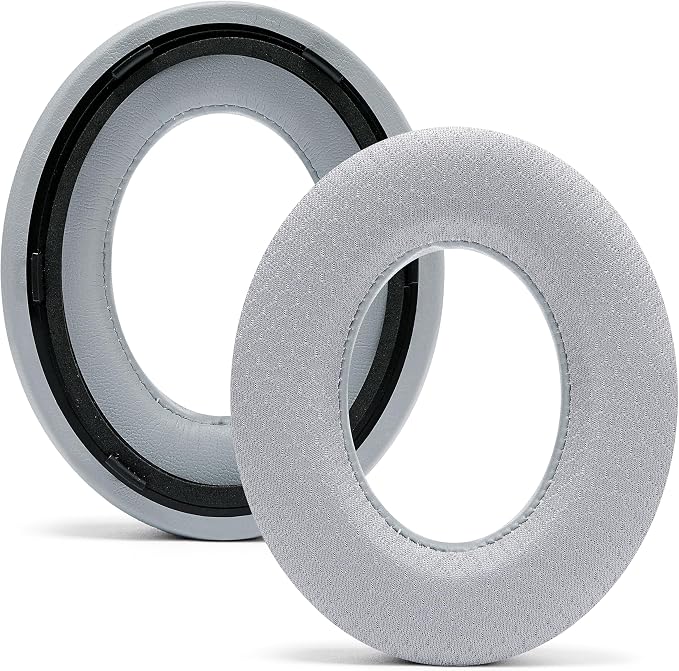 WC Freeze NC700 - Cooling Gel Ear Pads for Bose Noise Canceling 700 Headphones | Breathable Sports Fabric, Cooling Gel, Extra Thick & Cooler for Longer | Silver