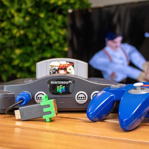 Marseille mClassic Retro Edition - Restores TVs Game Mode Image Quality, Lag Free, for Retro Game Consoles with 4:3 Aspect Ratio like Nintendo GameCube, Wii, PS1, PS2, and more - Supports 1440p/60hz