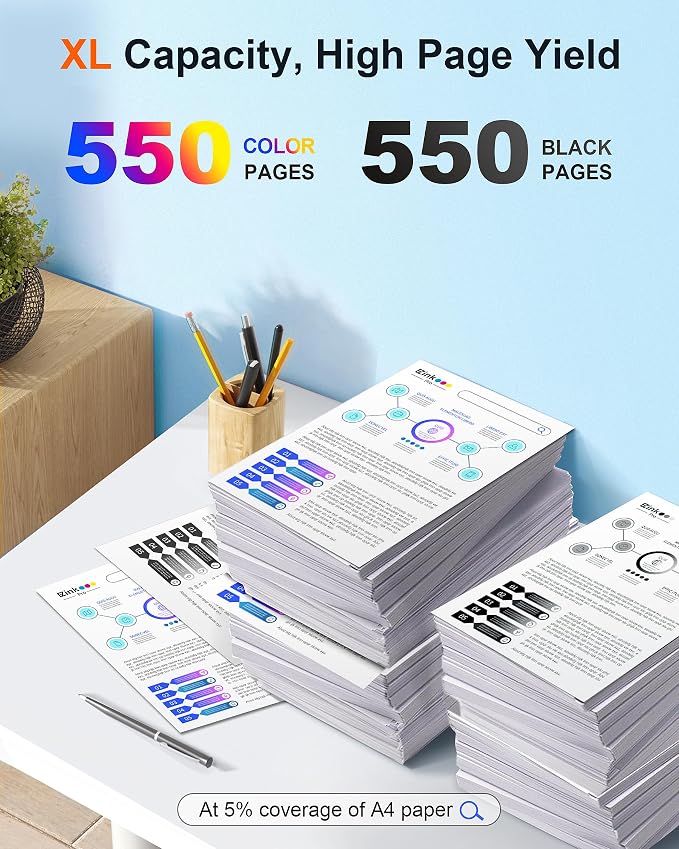 E-Z Ink Pro LC203 Compatible Ink Cartridge Replacement for Brother LC203XL LC203 XL to use with MFC-J480DW MFC-J880DW MFC-J4420DW MFC-J680DW MFC-J885DW (2 Cyan, 2 Magenta, 2 Yellow, 6 Pack)
