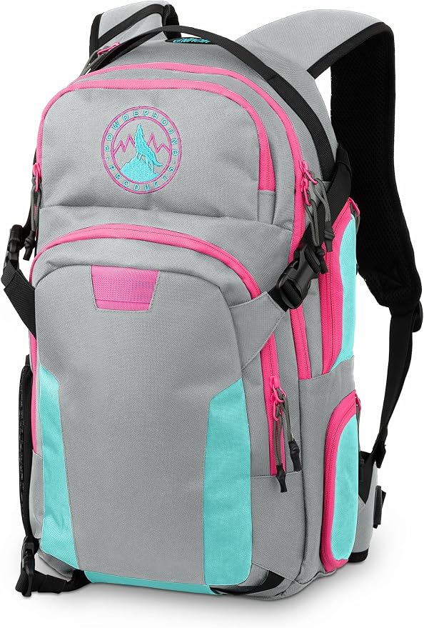 Backpack Cooler- Premium Heavy Duty Cooler Backpack for Outdoors Snowboard Ski Hiking Adventure Travel (Grey)
