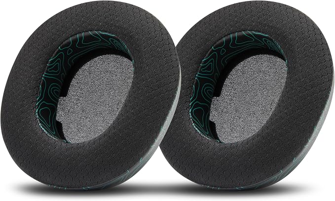 WC Freeze Nova Pro Wireless - Cooling Gel Earpads for Arctis Nova Pro Wireless, Nova Elite & Nova Pro Omni (Doesn’t Fit Other Models), by Wicked Cushions, Extra Thick & Comfortable | Midnight FrankP