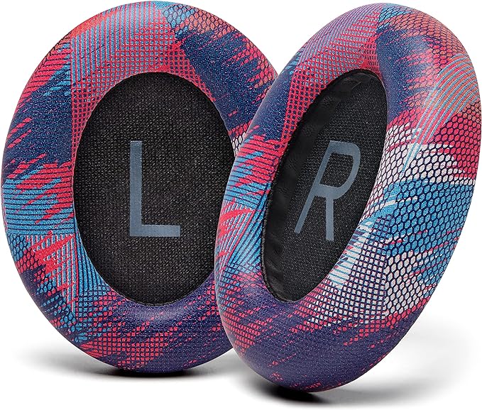 WC Wicked Cushions Upgraded Replacement Ear Pads for Bose 700 Noise Cancelling Headphones (NC700) - Softer PU Leather, Luxurious Memory Foam, Added Thickness, Extra Durable Ear Cushions |(Speed Racer)