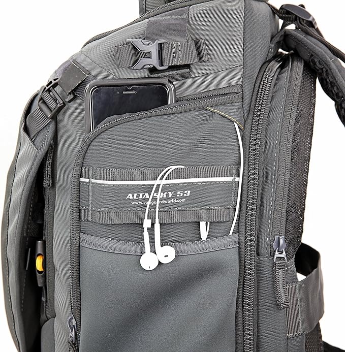 VANGUARD Alta Sky 53 Camera Backpack for Sony, Nikon, Canon, DSLR, Drones, Gray
