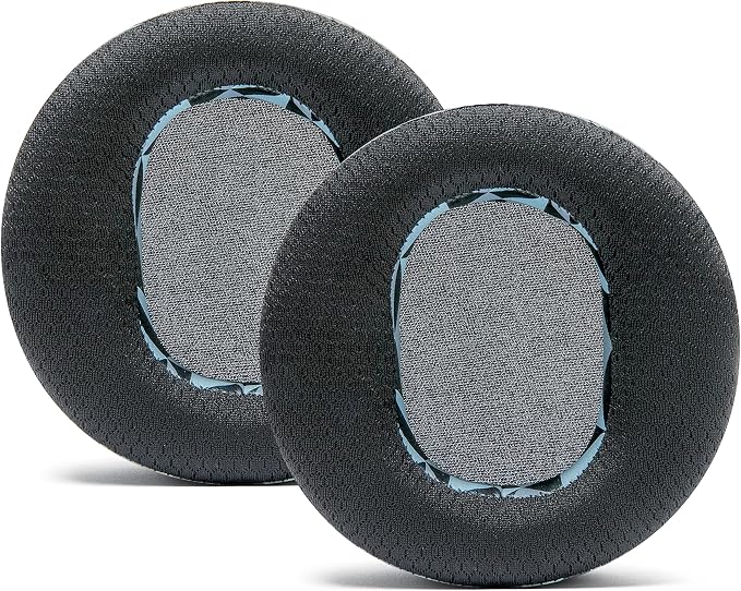 WC Freeze Maxwell - Cooling Gel Replacement Earpads for Audeze Maxwell Headphones by Wicked Cushions - Elevate Comfort, Durability, Thickness & Sound Isolation for Epic Gaming Sessions | Geo Grey