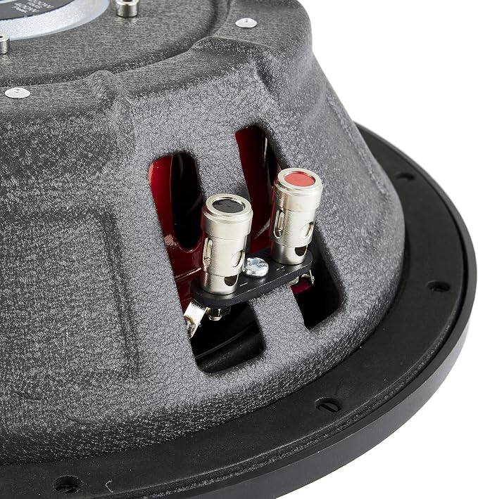 MB Quart DS1-304 Discus Shallow Mount Subwoofer (Black) – 12 Inch Subwoofer, 600 Watt, Car Audio, 2 Inch Voice Coils, UV Rubber Surround, Best in Sealed Enclosures