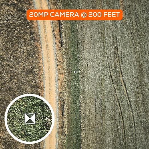 Sky High Bull's-Eye (24”x24”) Drone Ground Control Point (GCP) - UAV Aerial Target for Mapping & Surveying (6 Pack) | Iron Cross Center Passthrough (Black/White Markers)